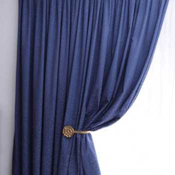 Curtain with ½ Round Pelmet Pole