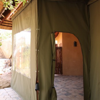 016 Outdoor Canvas Door