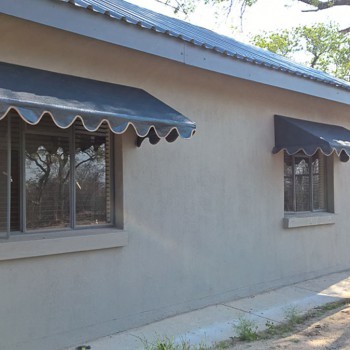 Charcoal Net Awnings (94% Shade, 95% UV)