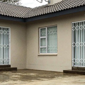 Multiguard Sliding Doors and Burglar Guard with adjustable feet - Multiguard  White